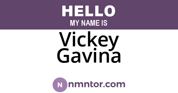 Vickey Gavina