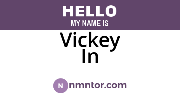 Vickey In