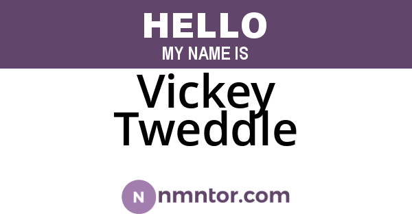 Vickey Tweddle