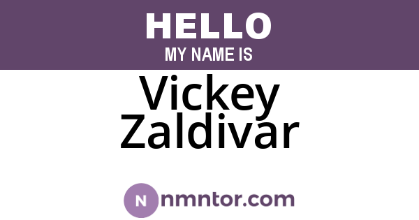 Vickey Zaldivar