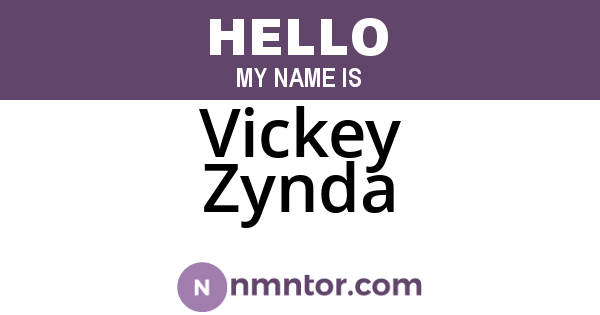 Vickey Zynda
