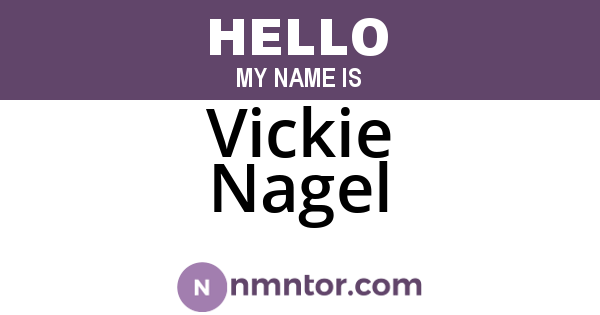 Vickie Nagel