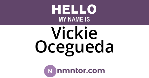 Vickie Ocegueda