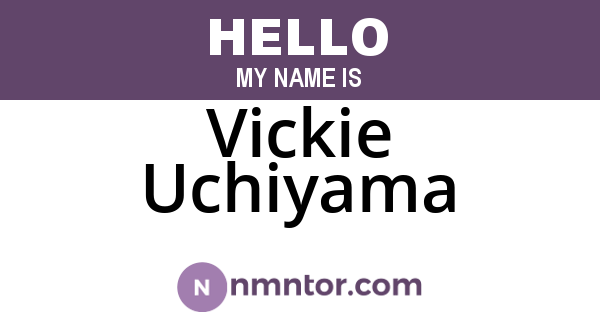 Vickie Uchiyama