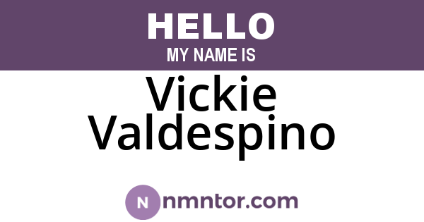 Vickie Valdespino