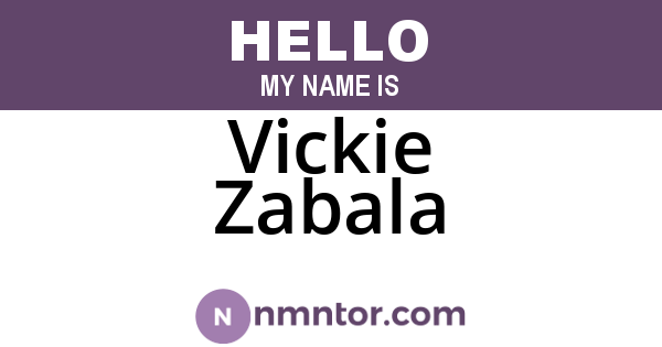 Vickie Zabala