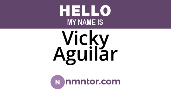 Vicky Aguilar