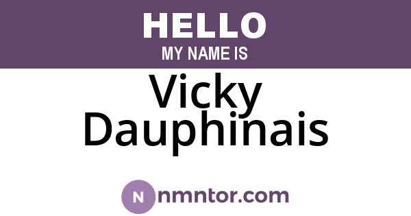 Vicky Dauphinais