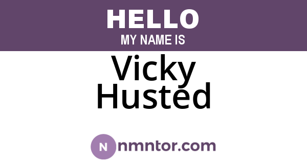 Vicky Husted
