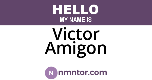 Victor Amigon