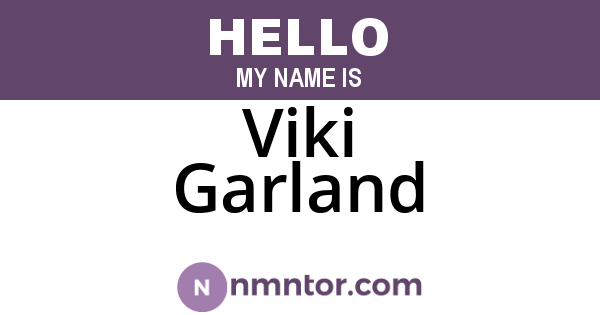 Viki Garland