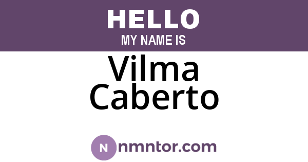 Vilma Caberto