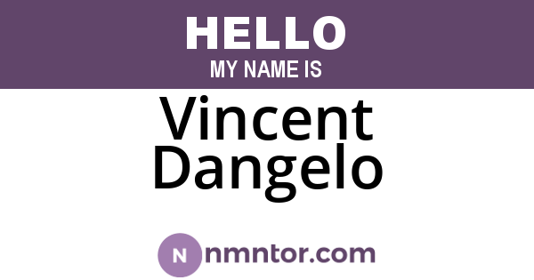 Vincent Dangelo