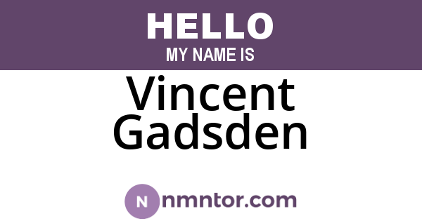 Vincent Gadsden