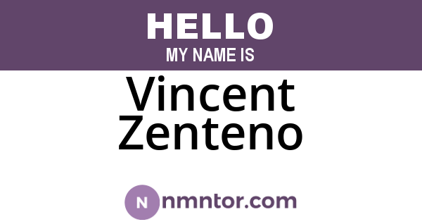 Vincent Zenteno
