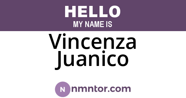 Vincenza Juanico