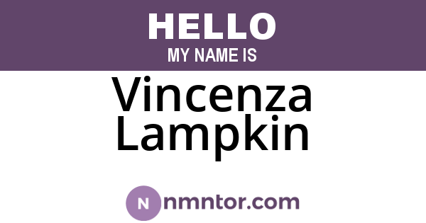 Vincenza Lampkin