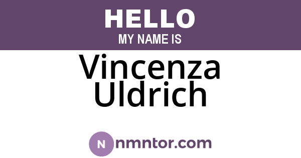 Vincenza Uldrich