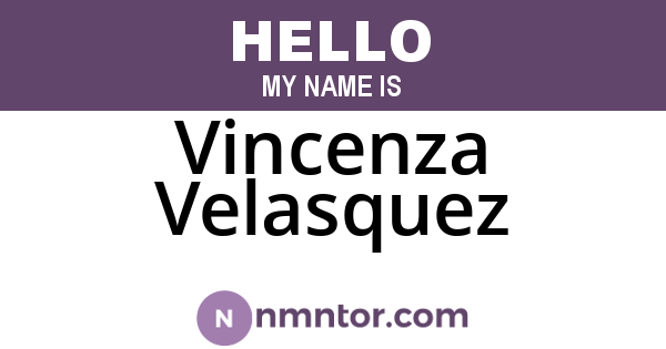 Vincenza Velasquez