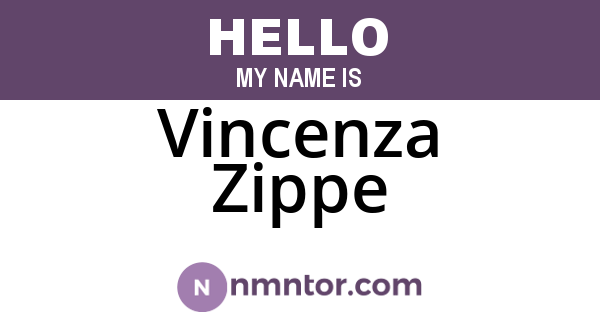 Vincenza Zippe