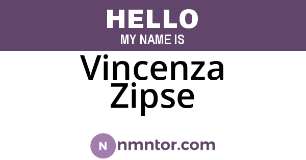 Vincenza Zipse