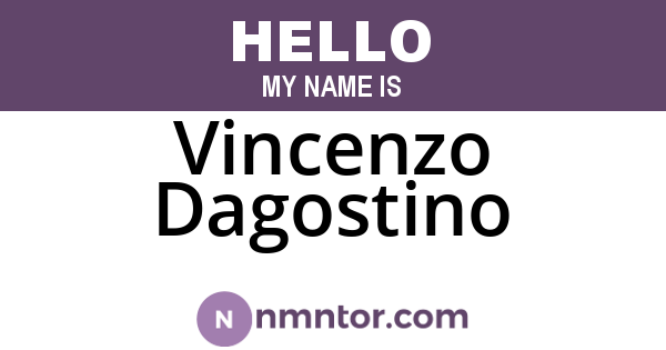 Vincenzo Dagostino