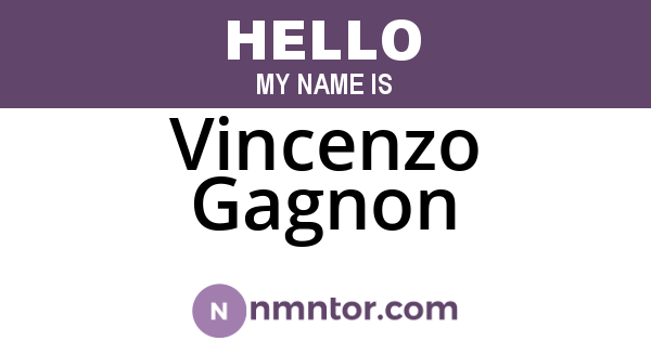 Vincenzo Gagnon