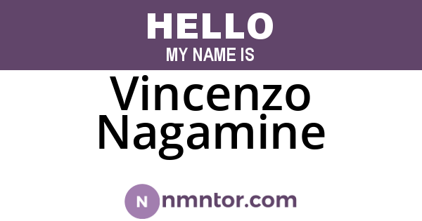 Vincenzo Nagamine