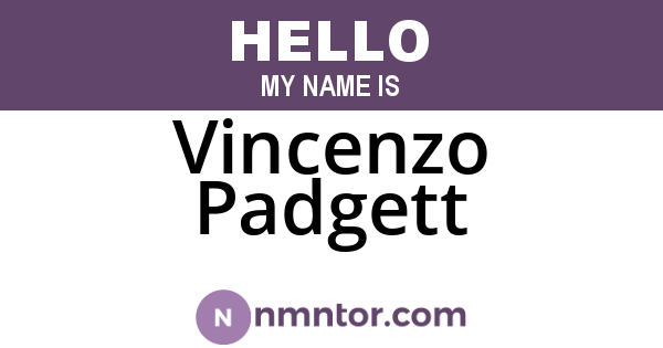 Vincenzo Padgett