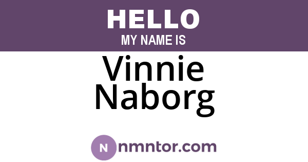 Vinnie Naborg