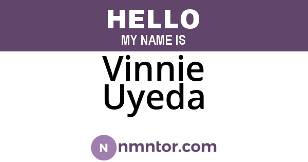 Vinnie Uyeda