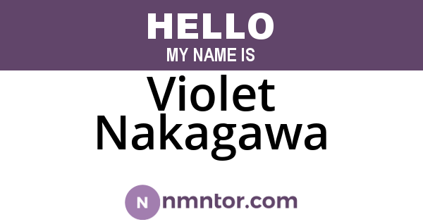 Violet Nakagawa