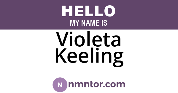 Violeta Keeling