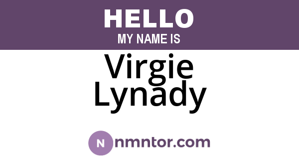 Virgie Lynady