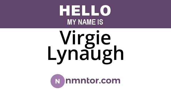 Virgie Lynaugh