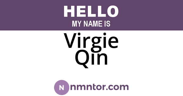 Virgie Qin