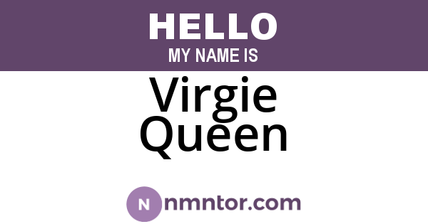 Virgie Queen