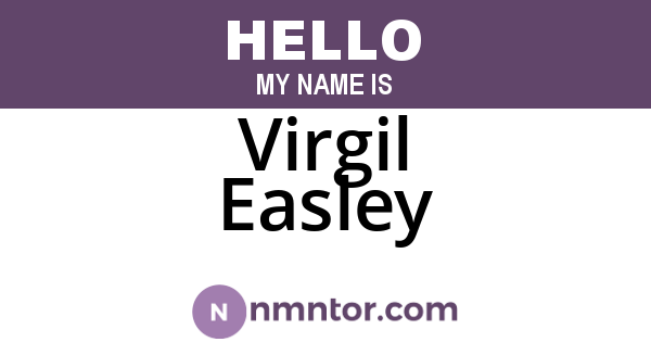 Virgil Easley