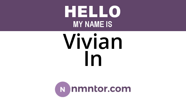 Vivian In