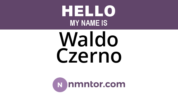 Waldo Czerno