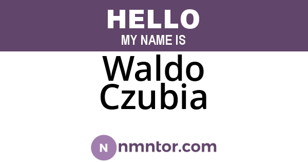 Waldo Czubia