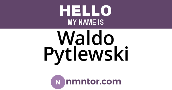 Waldo Pytlewski