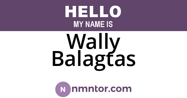 Wally Balagtas