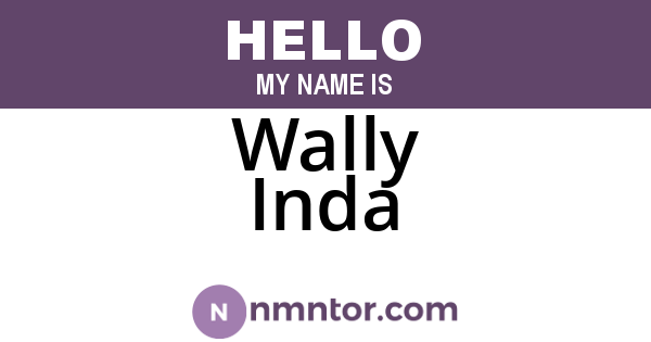 Wally Inda