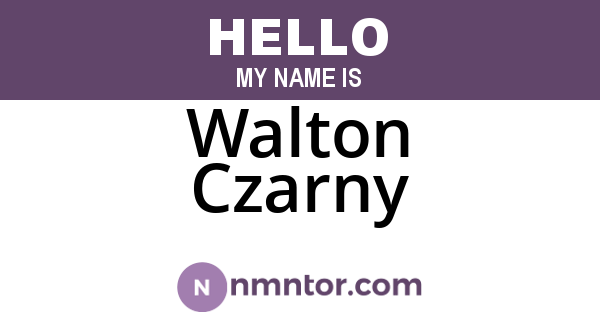 Walton Czarny