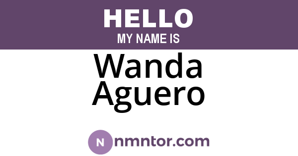 Wanda Aguero