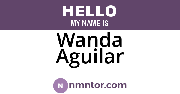 Wanda Aguilar
