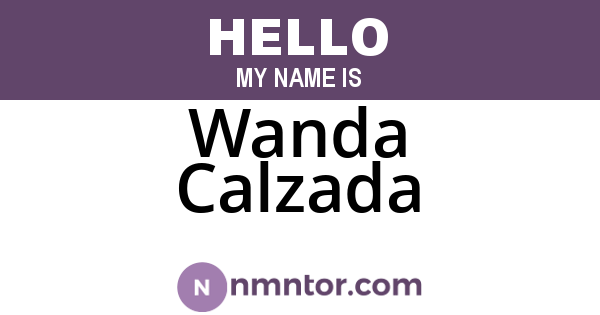 Wanda Calzada