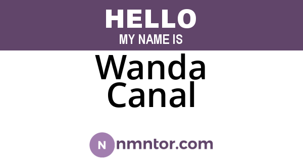 Wanda Canal
