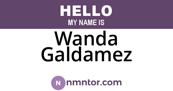Wanda Galdamez